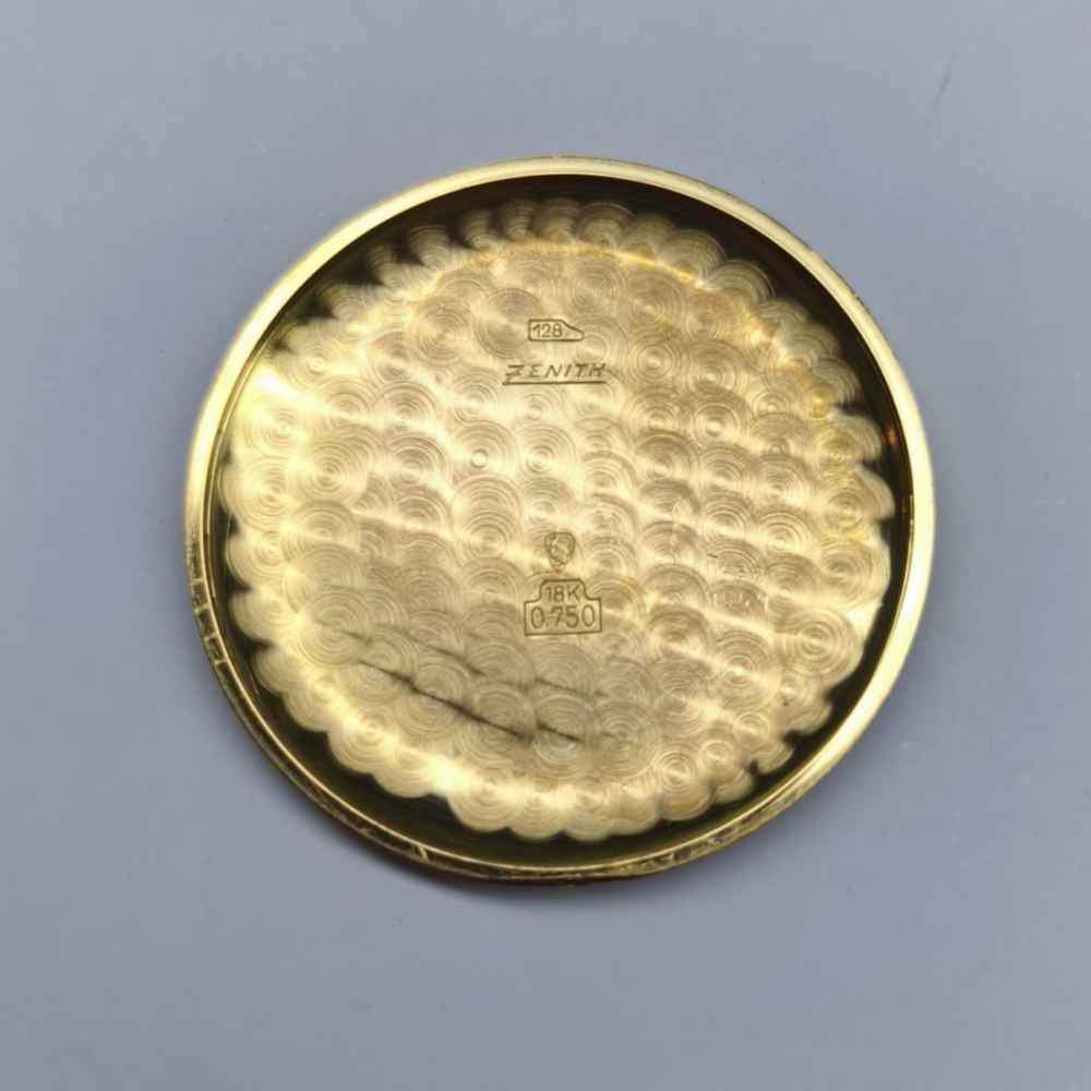 Reloj Zenith Chrono Vintage 18k inicio.second_hand