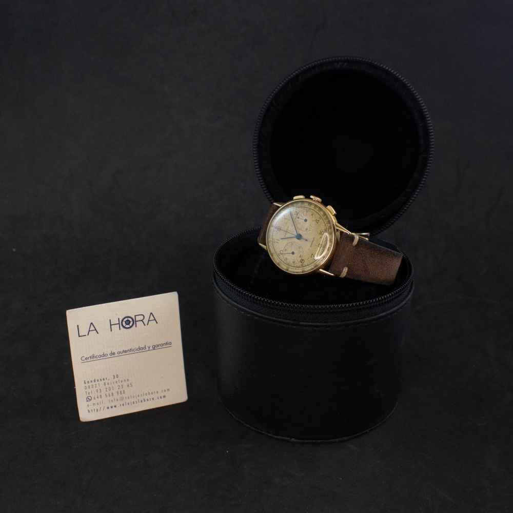 Reloj Zenith Chrono Vintage 18k inicio.second_hand