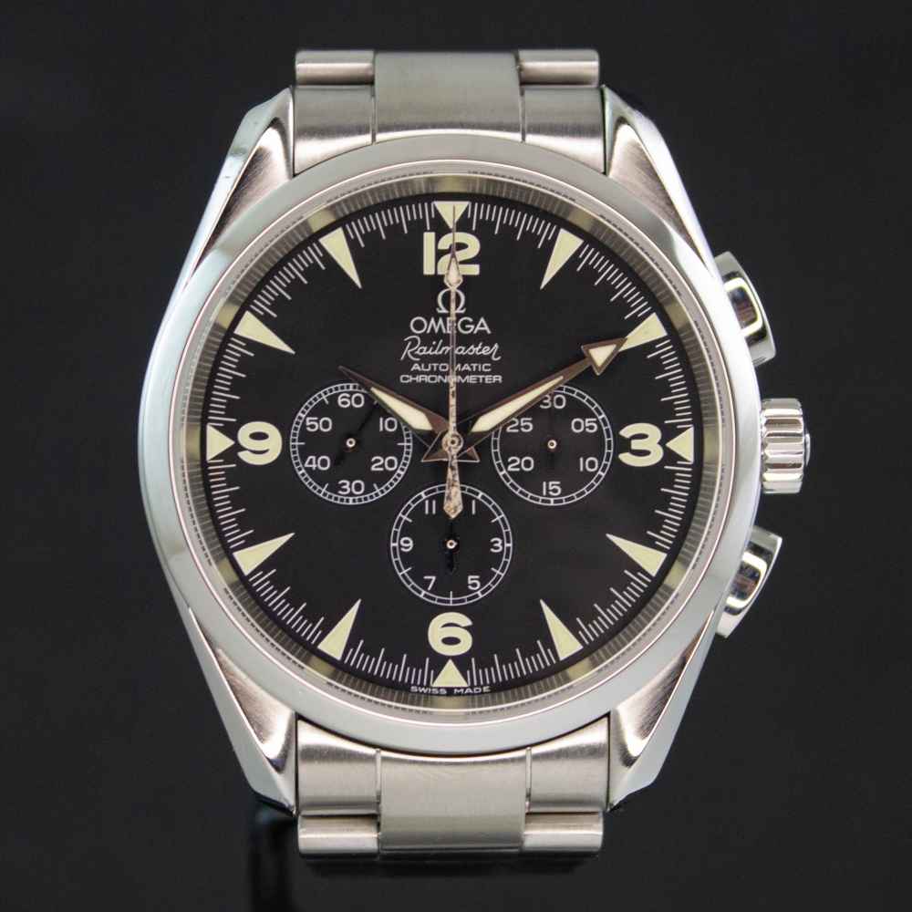 Reloj Omega Seamaster Railmaster inicio.second_hand