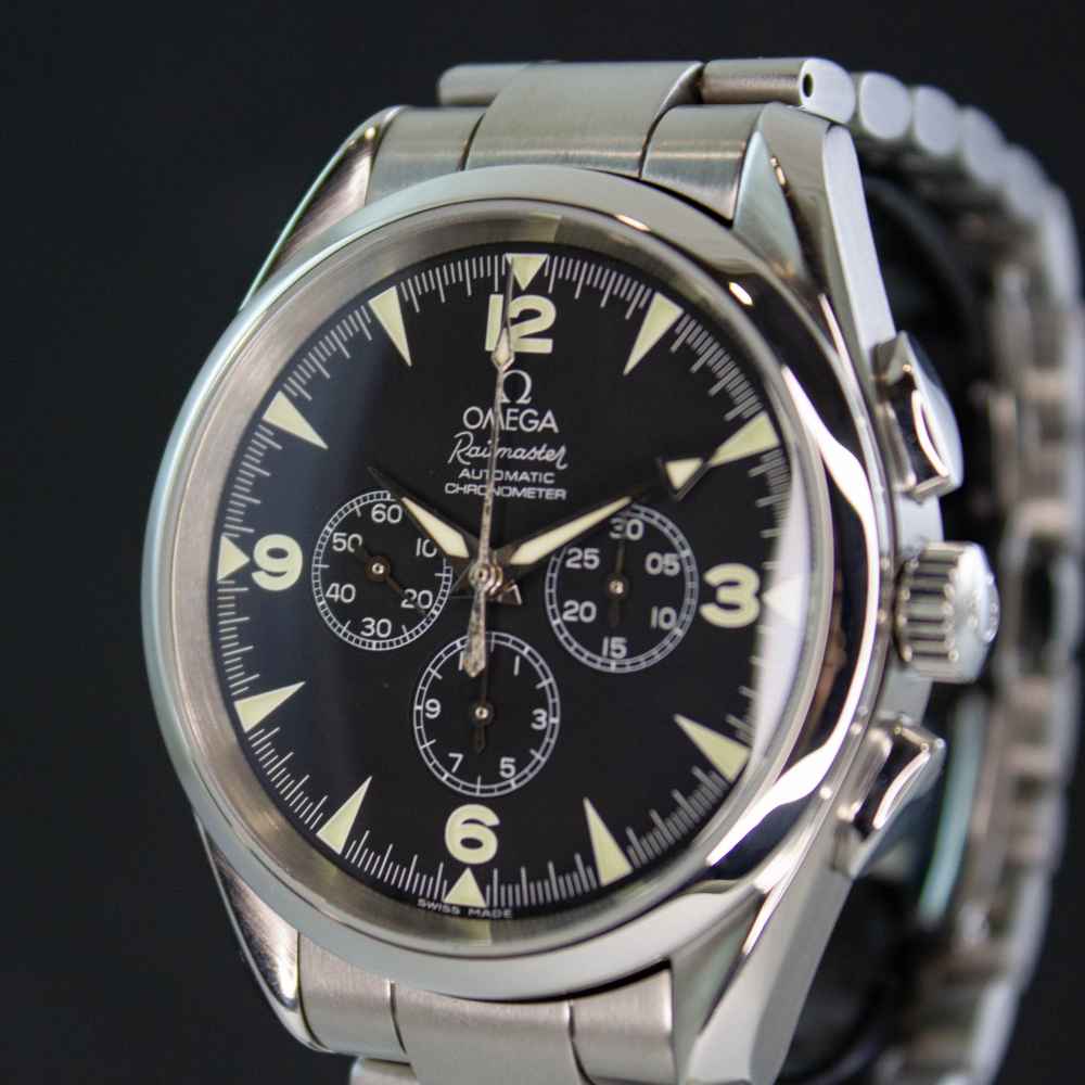 Reloj Omega Seamaster Railmaster inicio.second_hand