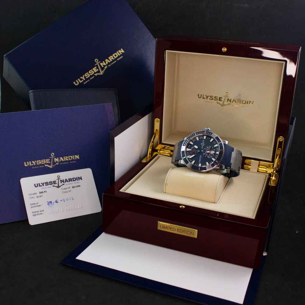 Reloj Ulysse Nardin Maxi Marine Diver inicio.second_hand