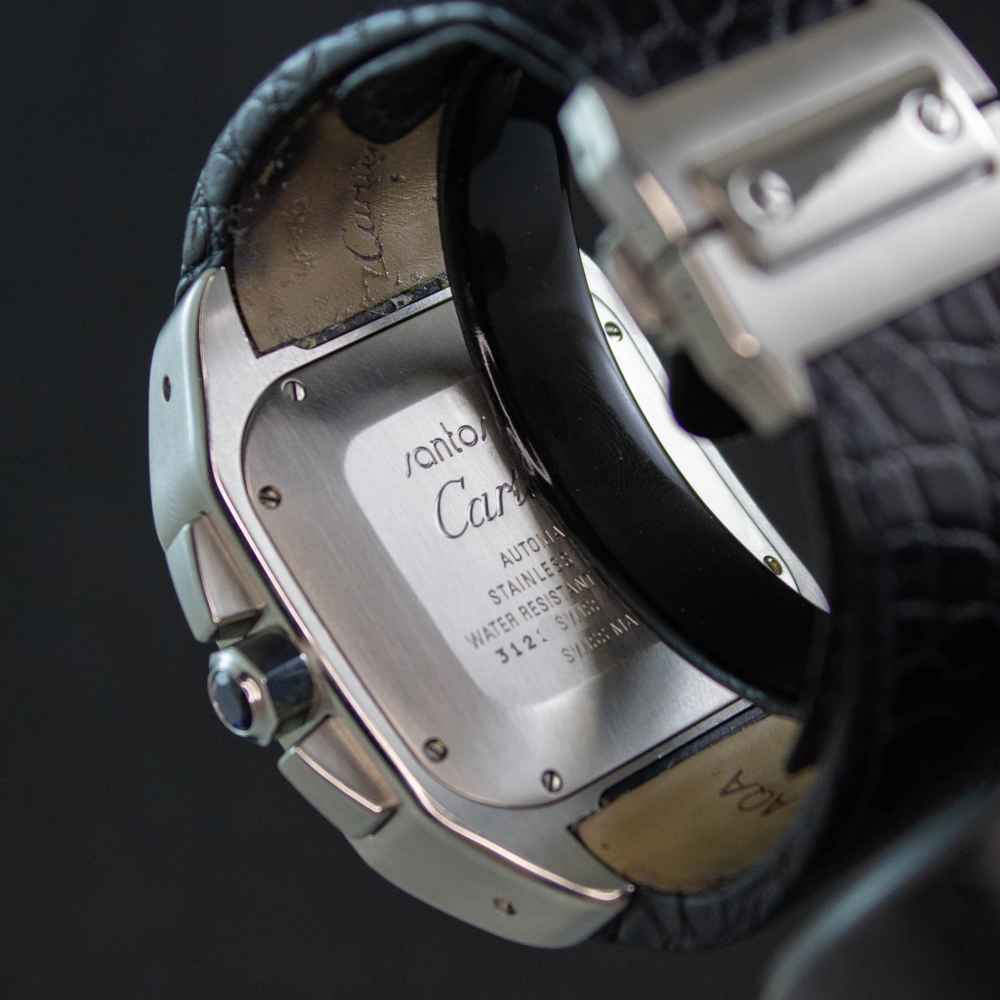 Reloj Cartier Santos 100 XL Chrono inicio.second_hand