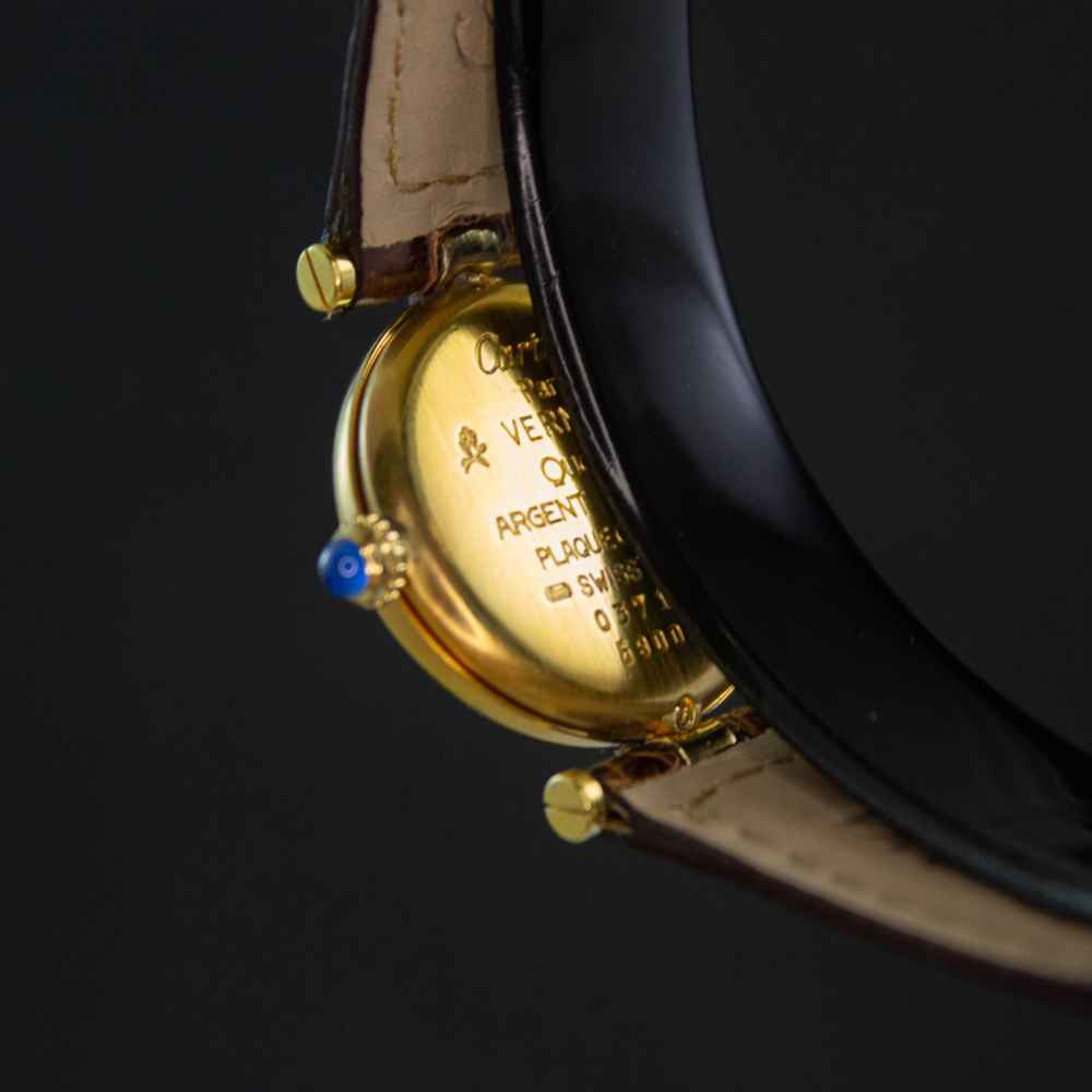 Reloj Cartier Tank Vermeil inicio.second_hand