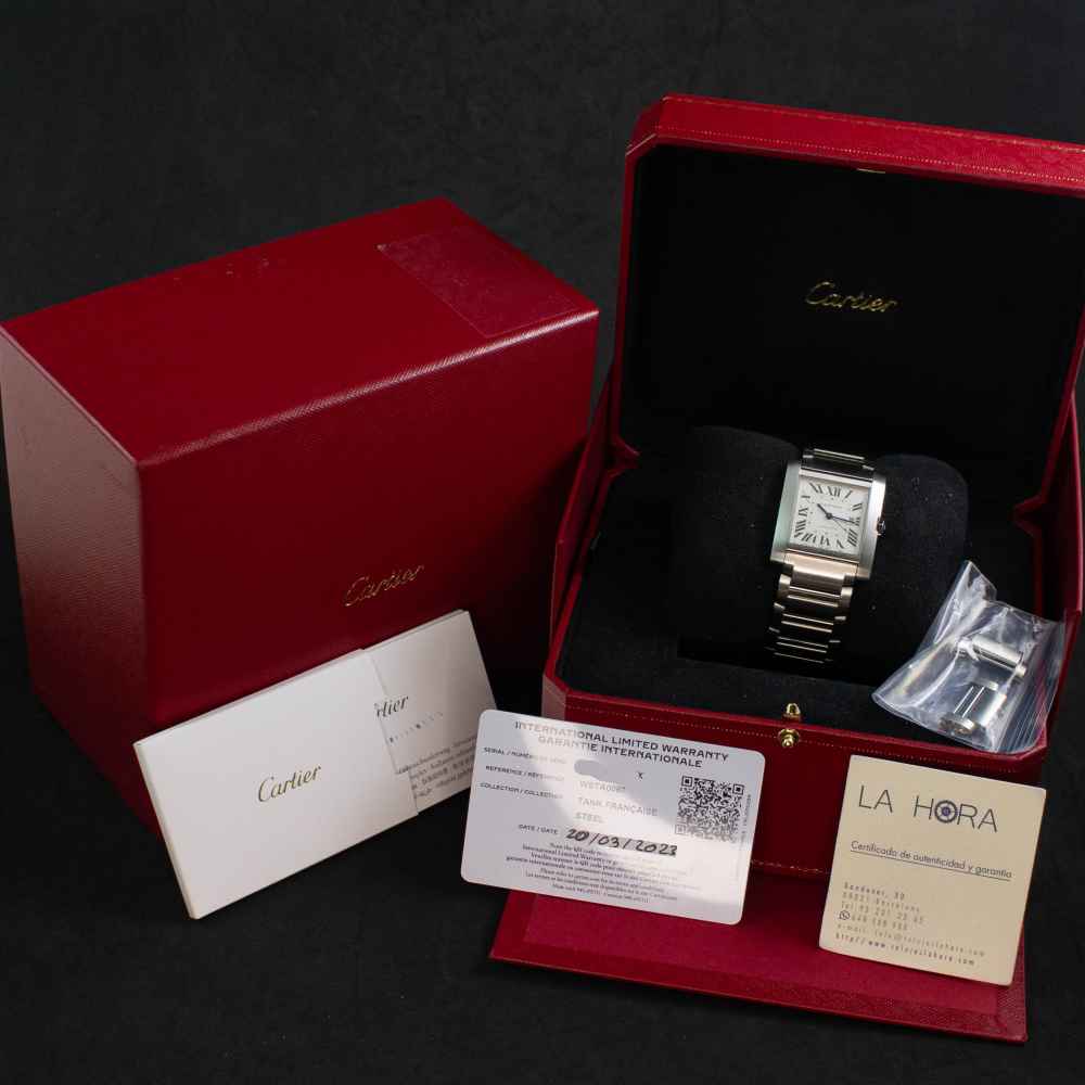 Reloj Cartier Tank Frances inicio.second_hand