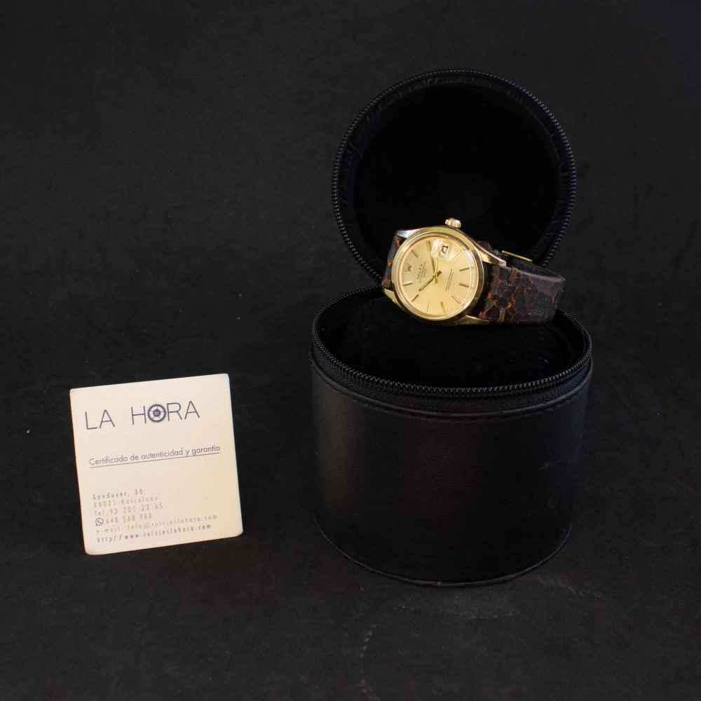 Reloj Rolex Date 18k inicio.second_hand