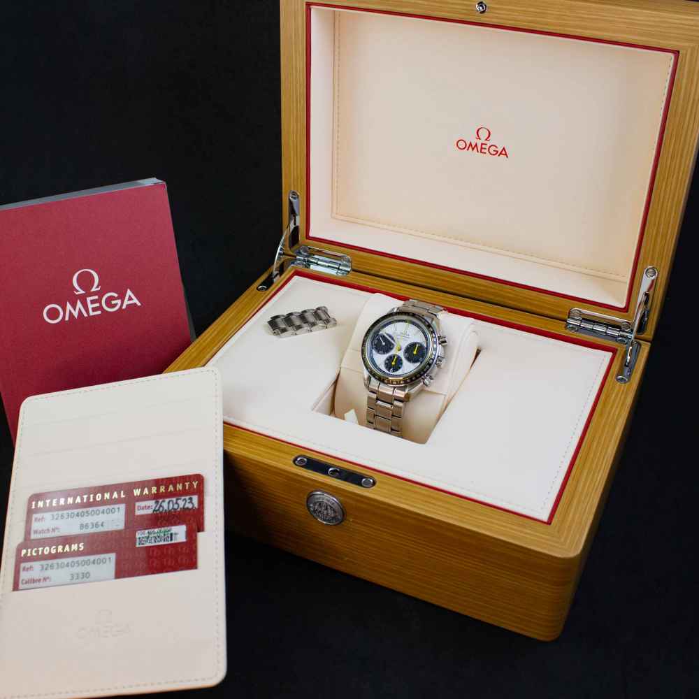Reloj Omega Speedmaster Racing inicio.second_hand