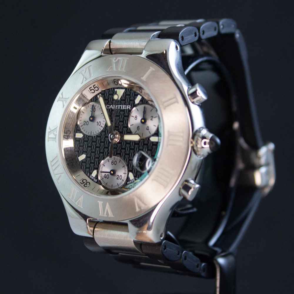 Reloj Cartier 21 Chronoscaph inicio.second_hand