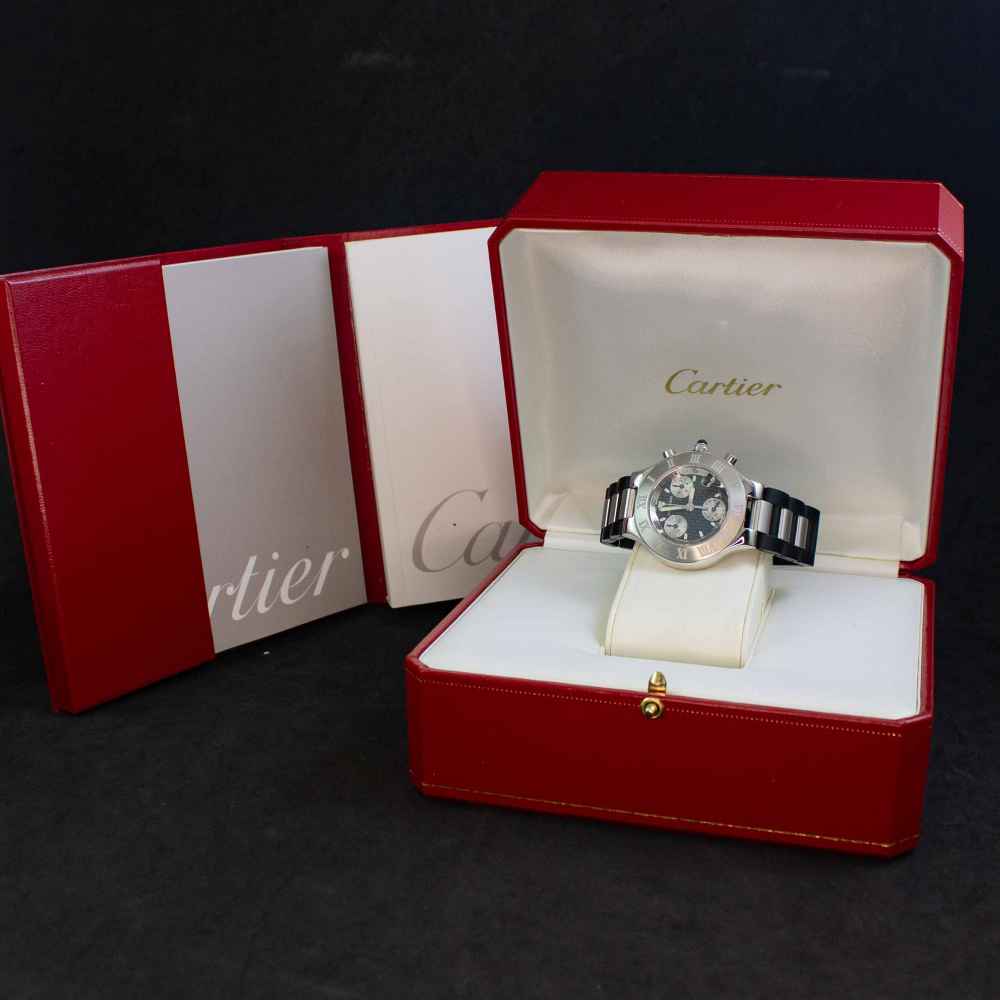 Reloj Cartier 21 Chronoscaph inicio.second_hand