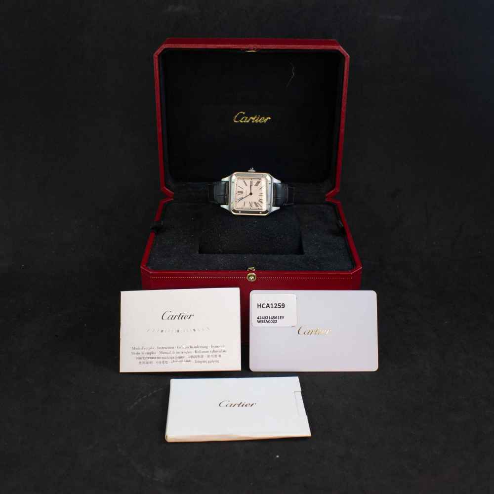 Reloj Cartier Santos Dumont inicio.second_hand
