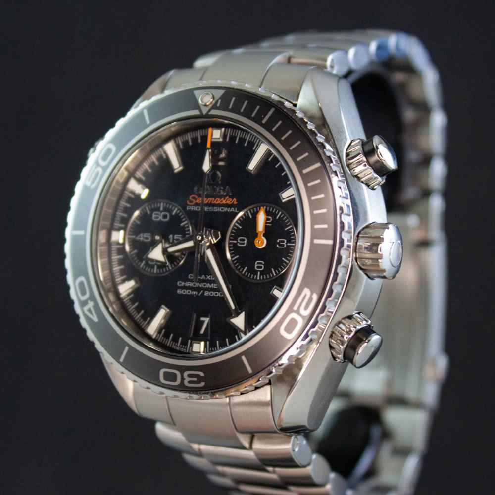 Watch Omega Seamaster Planet Ocean Chrono second-hand