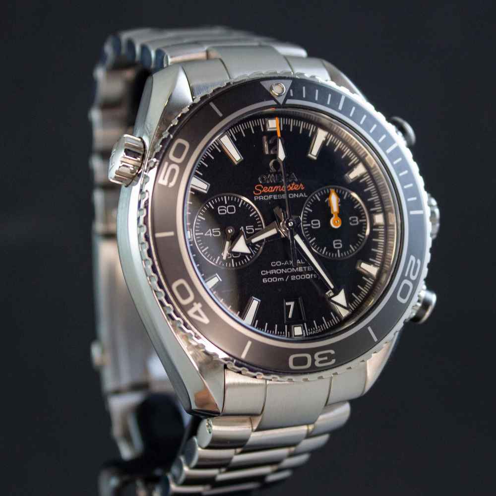 Watch Omega Seamaster Planet Ocean Chrono second-hand